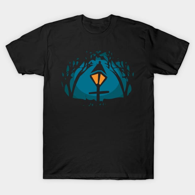 Night Lantern T-Shirt by SweetPaul Entertainment 